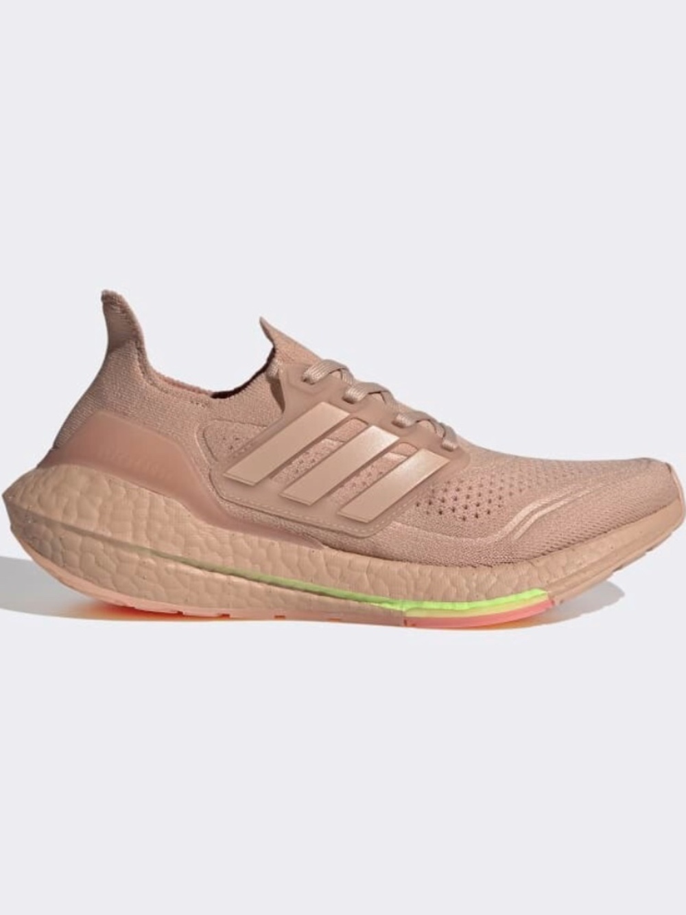 NIB Women's Adidas Ultraboost 21 Running Shoe - Ash Pearl, Size 8
